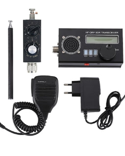 New USDX 8 Band SDR All Mode USB, LSB, CW, AM, FM HF SSB QRP Transceiver QCX-SSB + Mini-ANT 20W QRP Shortwave Antenna