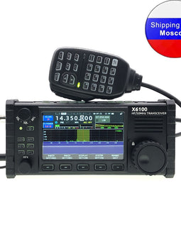 Xiegu X6100 50MHz HF Transceiver All Mode Transceiver Portable SDR Shortwave Transceiver with Antenna Tuner