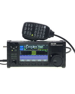 Xiegu X6100 50MHz HF Transceiver All Mode Transceiver Portable SDR Shortwave Transceiver with Antenna Tuner