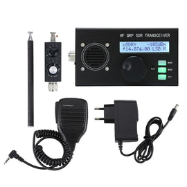 New USDX 8 Band SDR All Mode USB, LSB, CW, AM, FM HF SSB QRP Transceiver QCX-SSB + Mini-ANT 20W QRP Shortwave Antenna