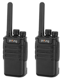 Pofung  2pcs 2W 1500mAh 16-Channel Walkie-Talkie